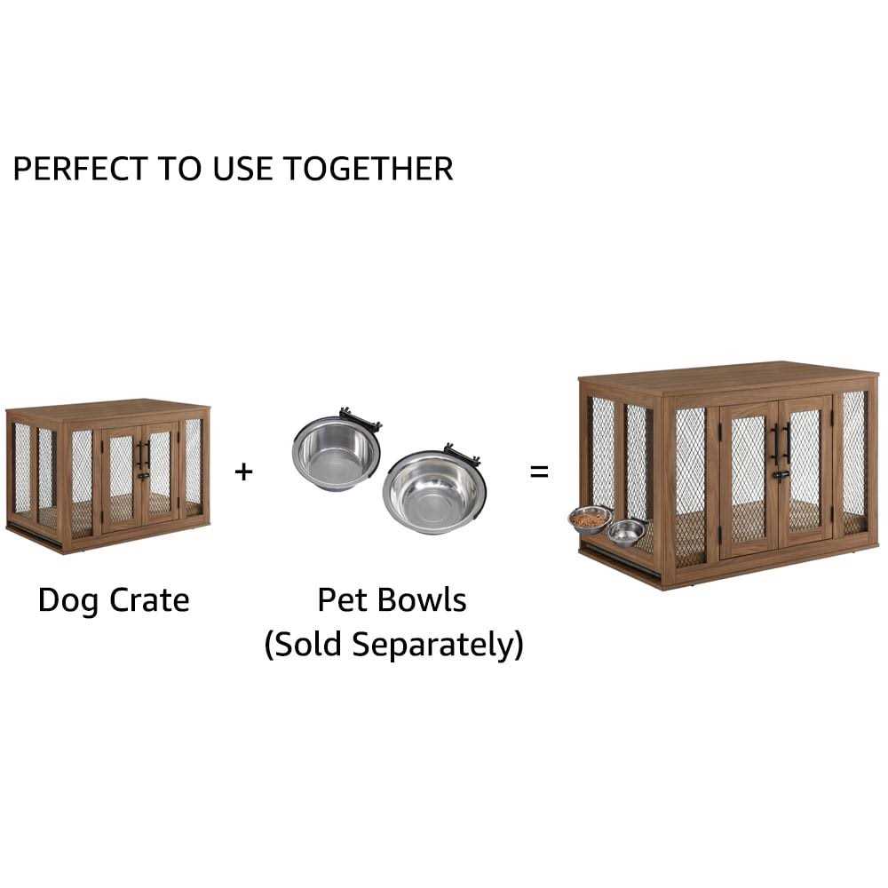 Furniture Style Dog Crate with Tray P357