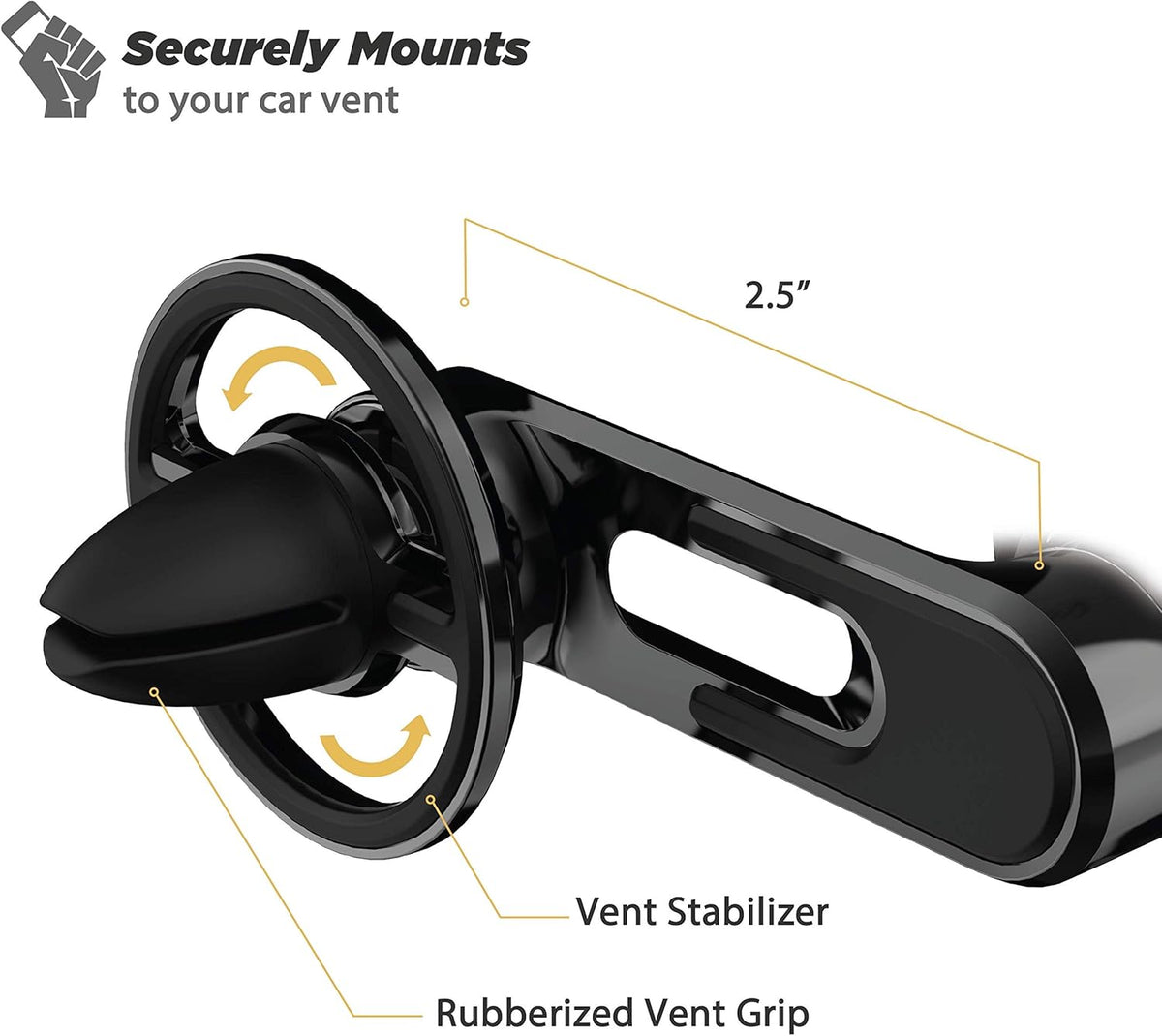 Vent Qi Charging Mount Pack of 2 Y15680
