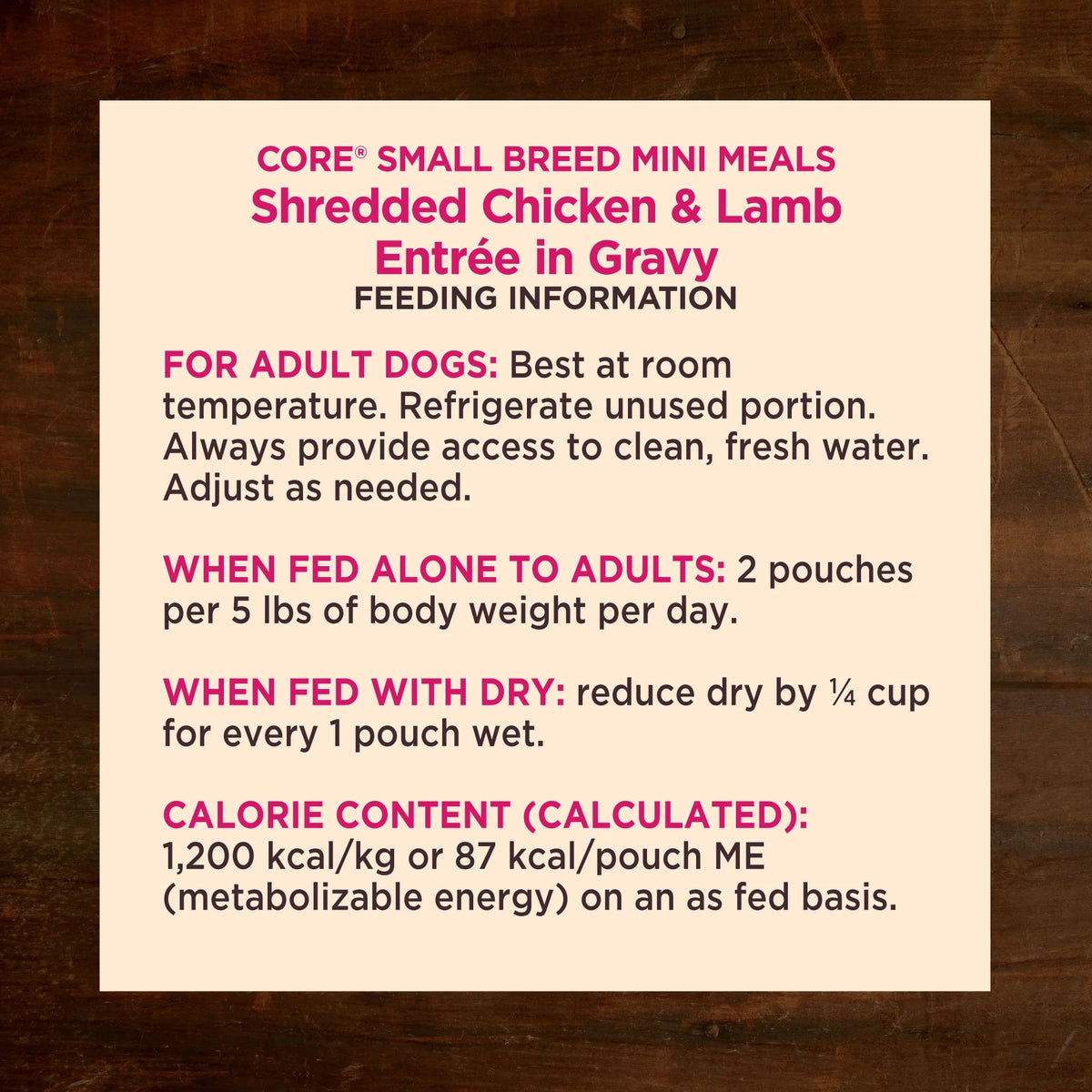 Grain Free Small Breed Wet Dog Food, Shredded Chicken & Lamb in Gravy, 3-Ounce (Pack of 12) O4017