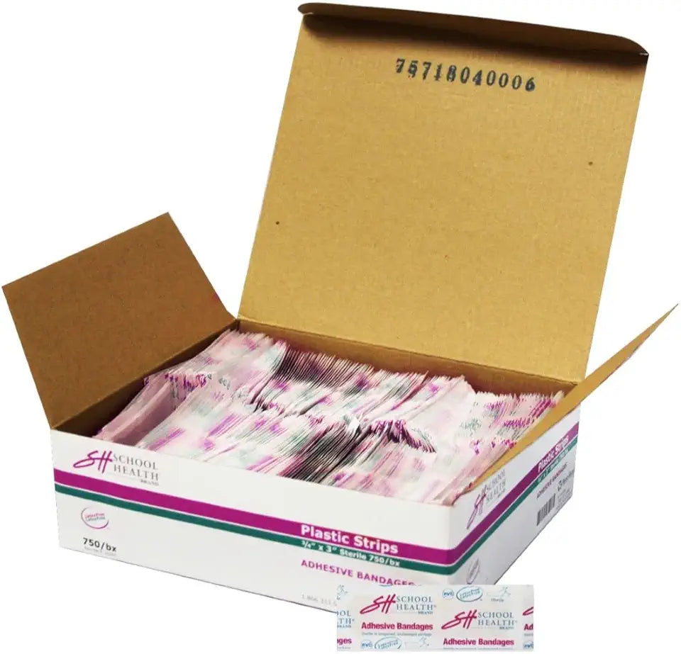 Adhesive Bandages, Plastic 3/4" x 3" X5834