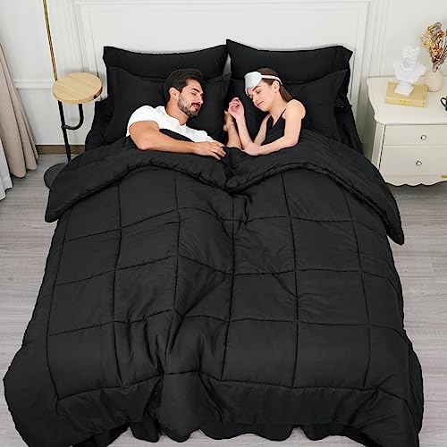White Queen 7 Piece Comforter Set N96389