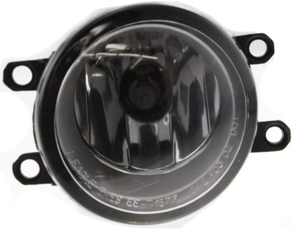 Fog Light Assembly for Toyota RAV4 2009-2012 Driver and Passenger Side Pair Halogen Round M880