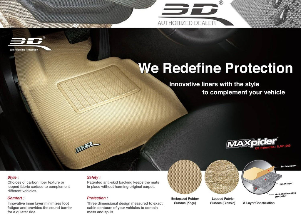 3D MAXpider Kagu Floor Liners L703750