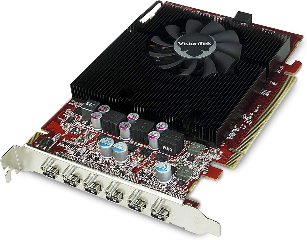 Radeon 7750 2GB GDDR5 6 Mini DisplayPorts PCI Express 3.0 Graphics Card R6554
