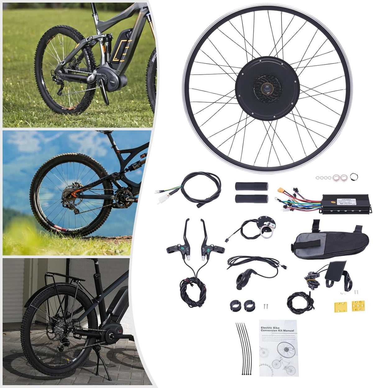 48V 1000W Electric Bicycle Hub Motor Kit N17498