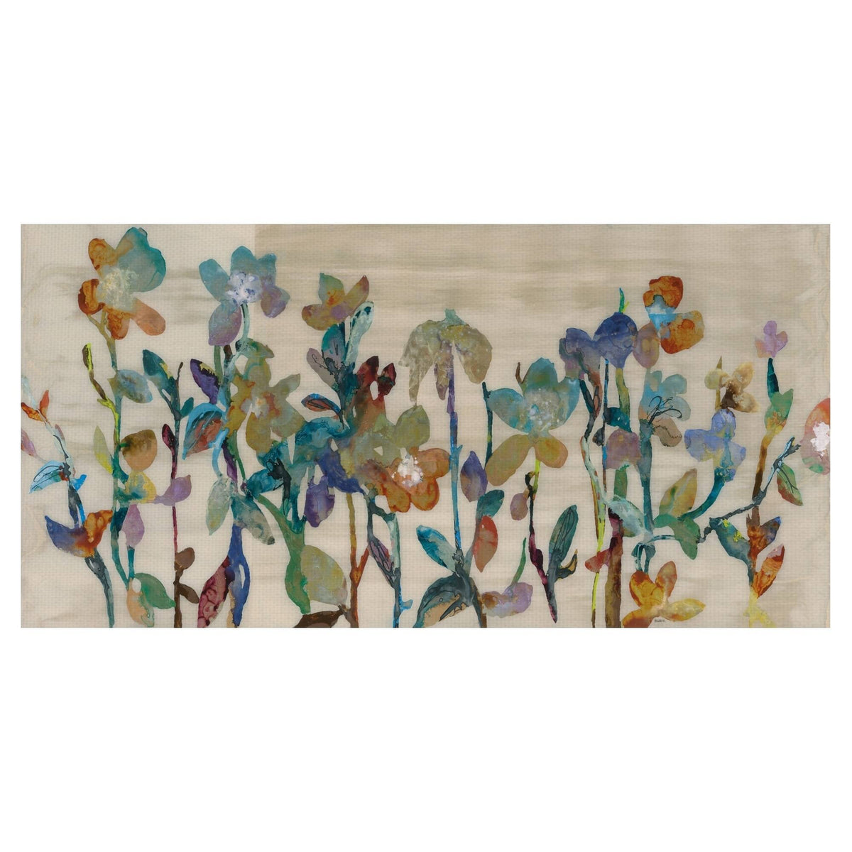 24 inch x 48 inch Floral Canvas Art E37853