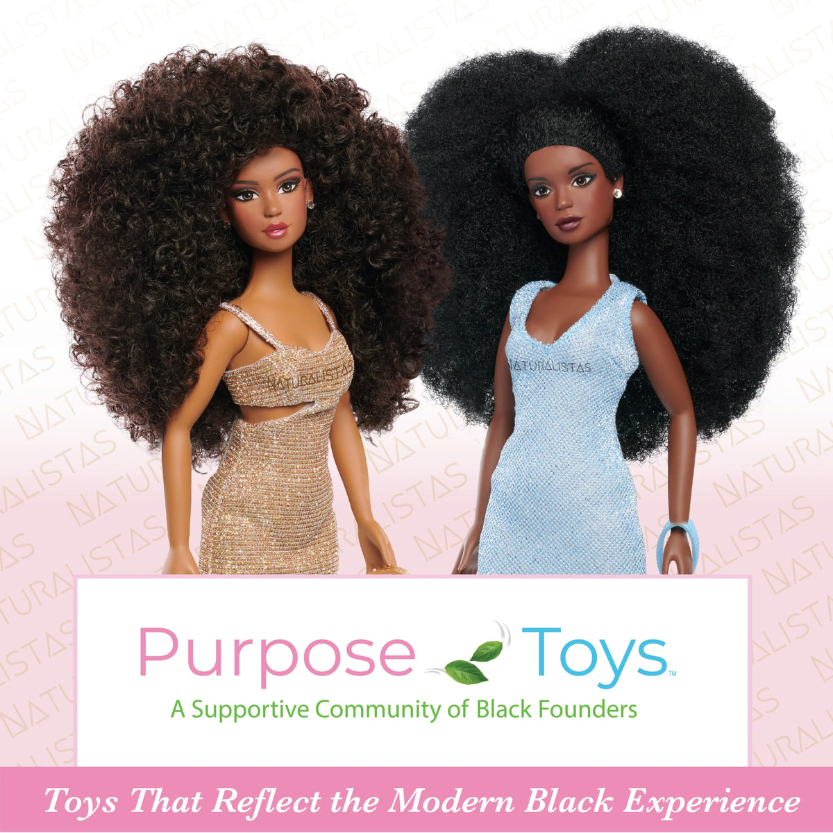 11.5-inch Fashion Doll with 4B Textured Hair, Medium Brown Skin Tone T3735