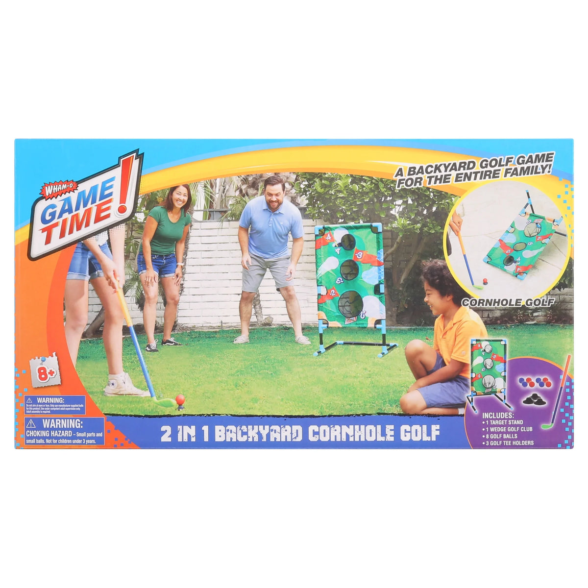 2 in1 Backyard Cornhole and Golf Set R11122