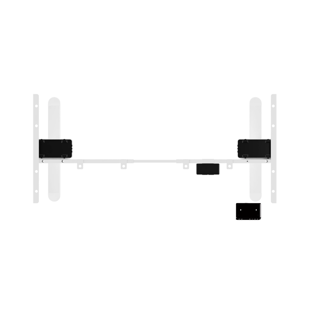 White Electric Stand up Office Desk Frame P485089