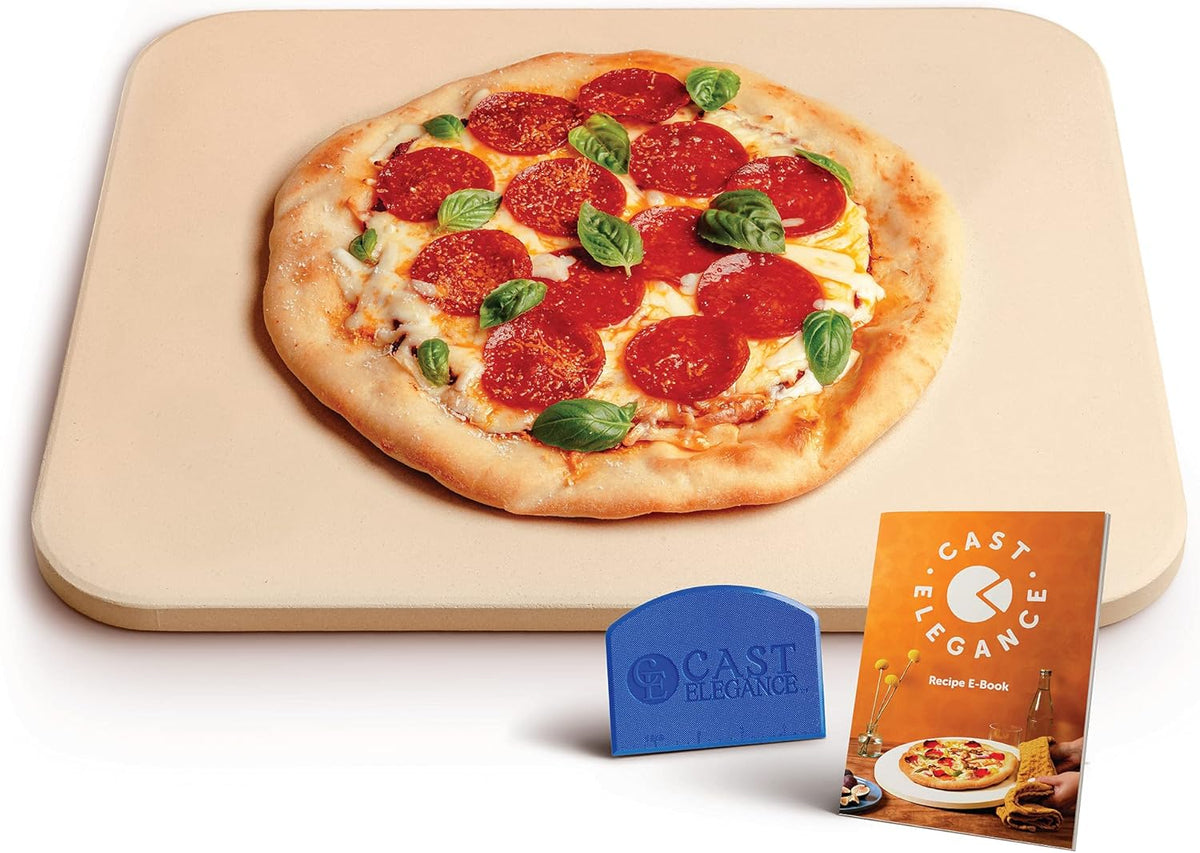 Thermal Shock Resistant Pizza and Baking Stone 14 x 16 inch R84450