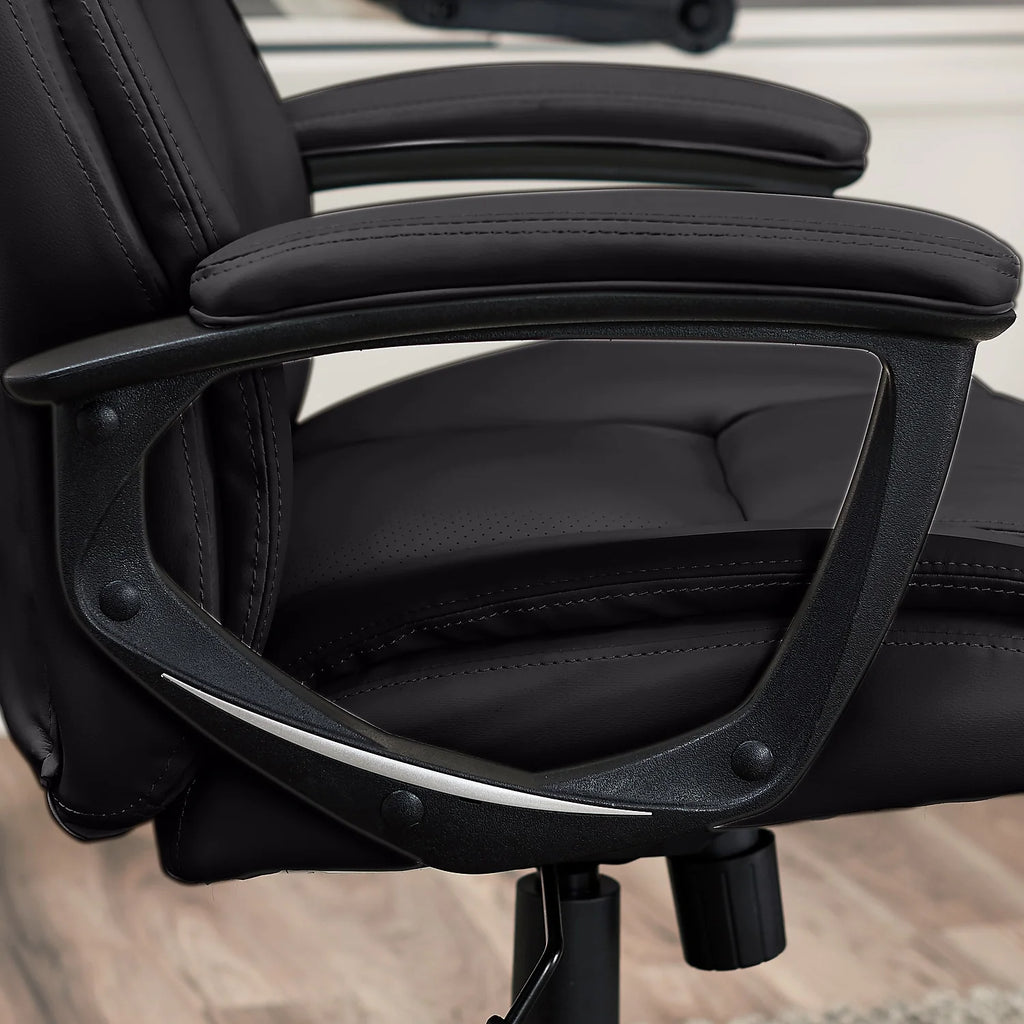 Black Bonded Leather Executive Chair R889