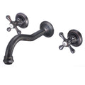 Oil Rubbed Bronze Wall Mount Bathroom Faucet O984