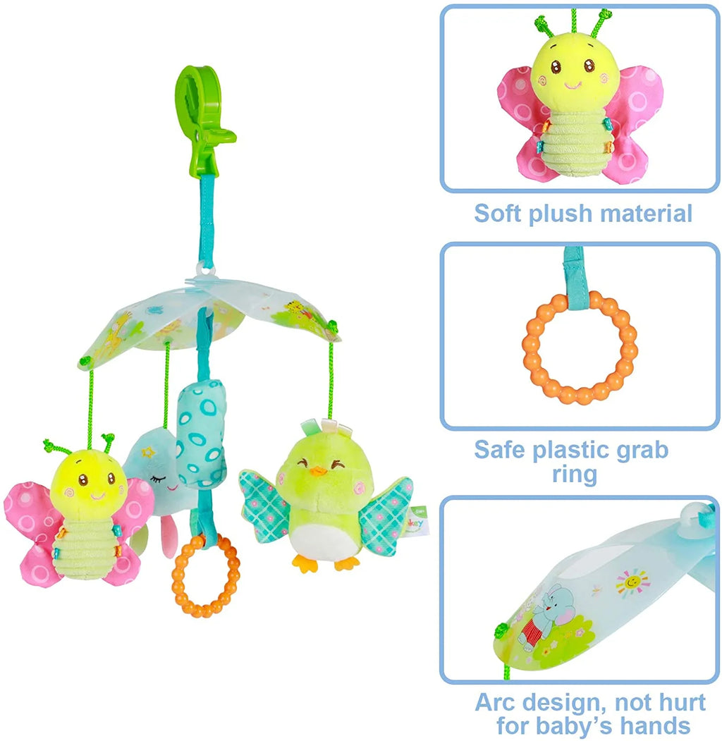 Clip-On Car Seat Toys And Baby Stroller Toys Y2871