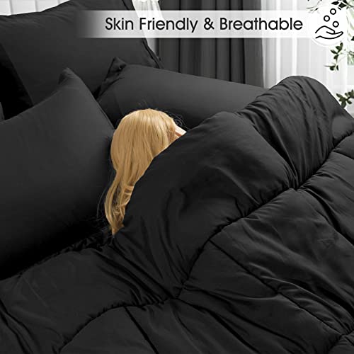 White Queen 7 Piece Comforter Set N96389