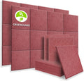 12x12 inch Light Gray Acoustic Panels 6 Pcs C56411