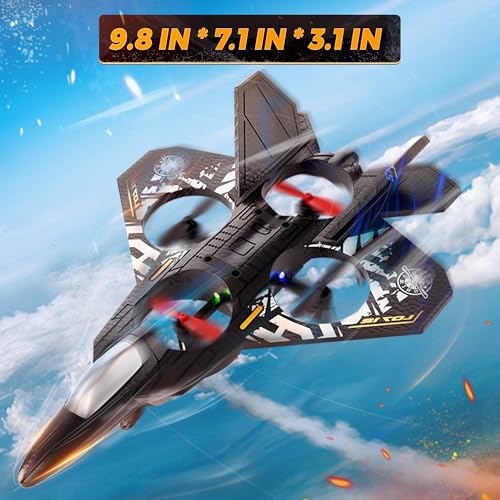 2.4GHZ RC Plane with Colorful LED Navigation Light Blue Q6662