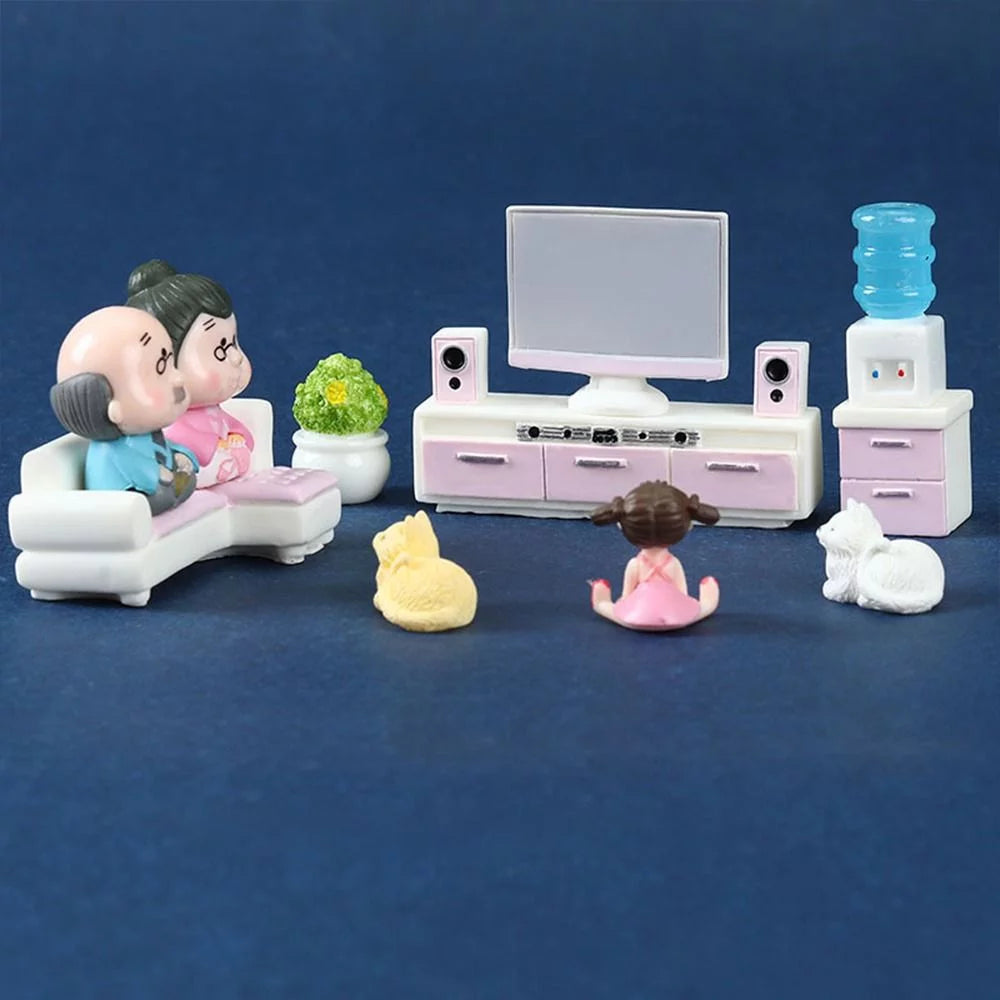 Miniature Soft Sofa Pretend Play Toy U5249