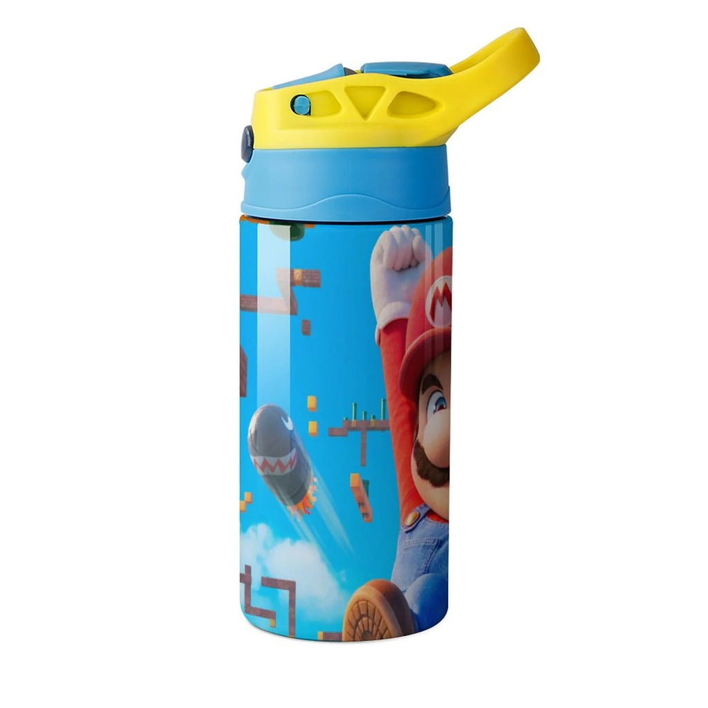 Insulated Stainless Steel Water Bottle with Straw U434192