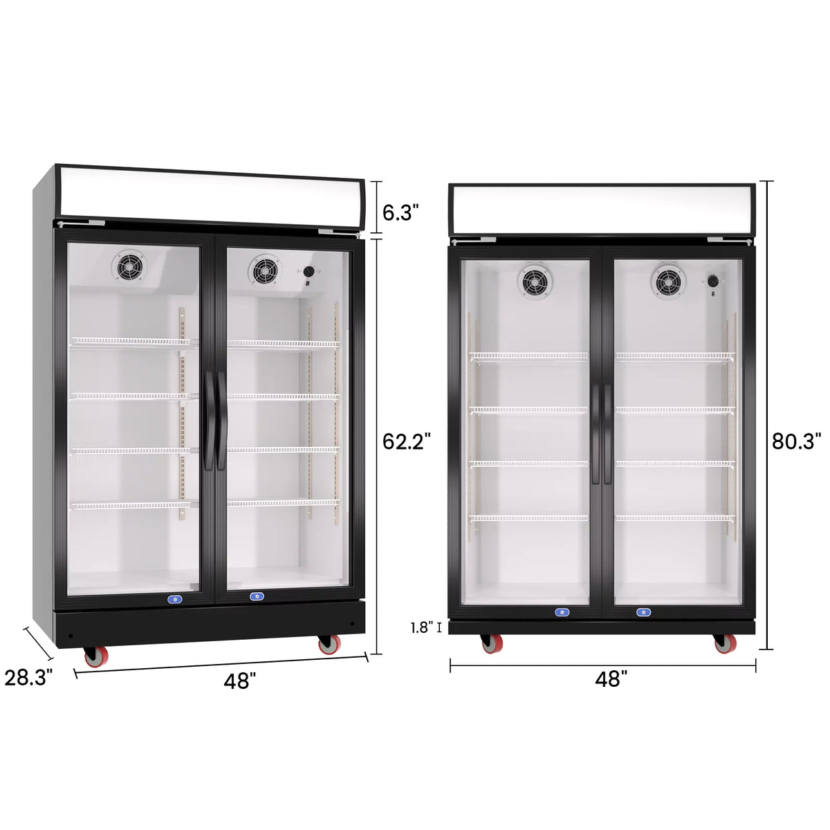 38.5 Cu.Ft Merchandising Refrigerator N58341