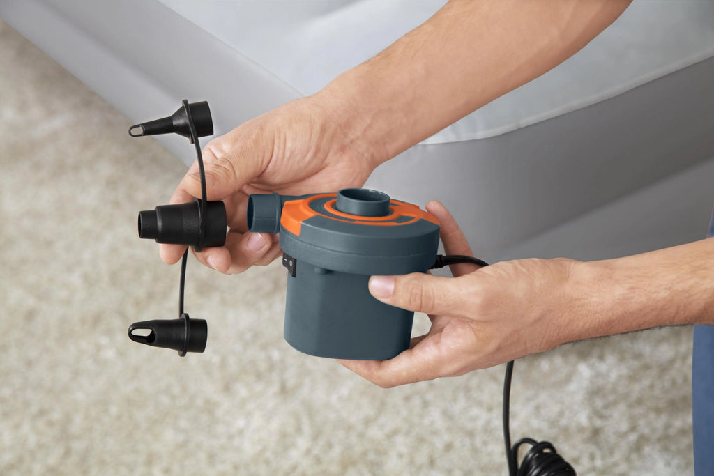 Electric Air Pump Grey and Orange C303944