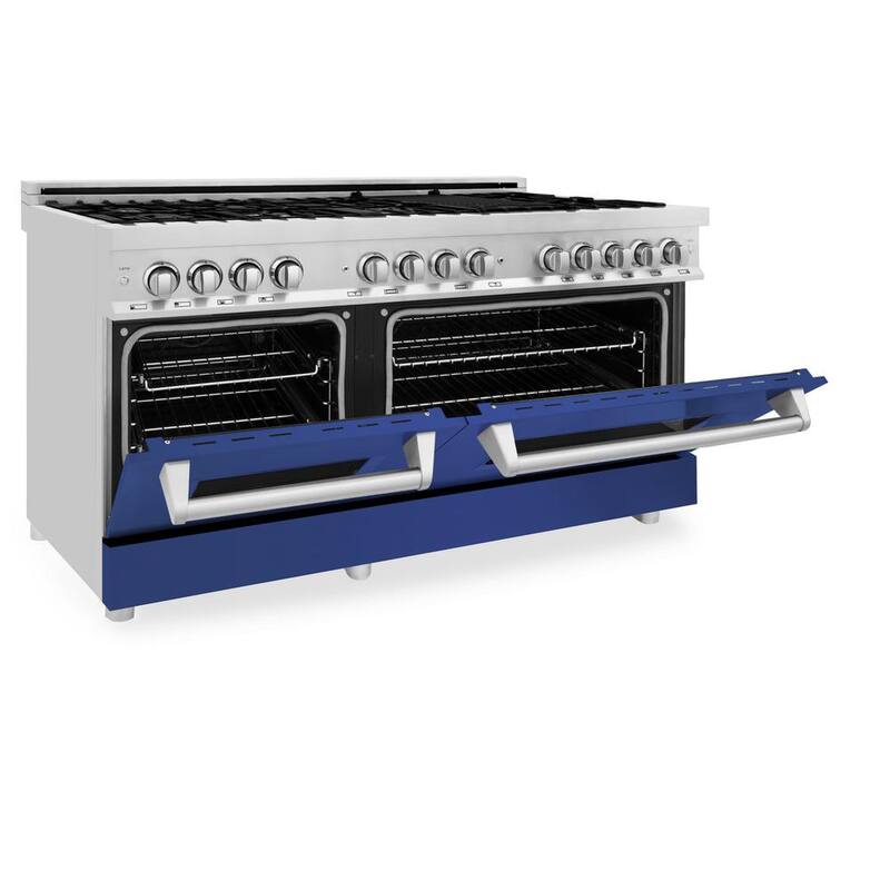 9-Burner Double Oven Dual Fuel Range in Stainless Steel H85847