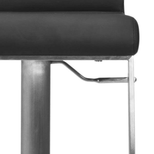 Black Gas Lift Swivel Bar Stool M163867