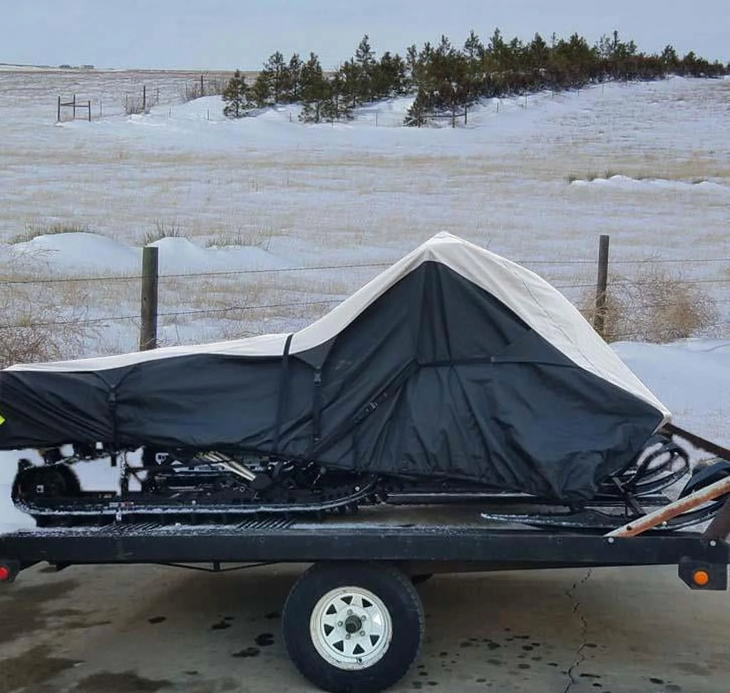 600D Snowmobile Travel and Storage Cover B438