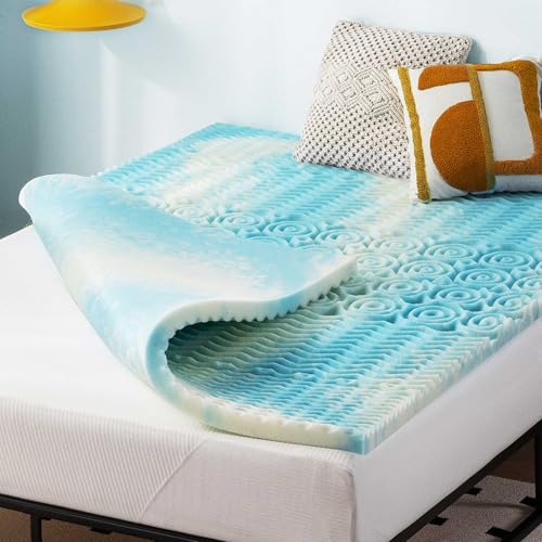 2 Inch Gel Foam Mattress Topper, Twin XL Q25475
