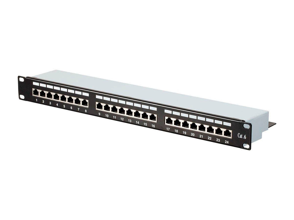 24-Port Cat6 FTP 19-inch 1U Patch Panel T311612