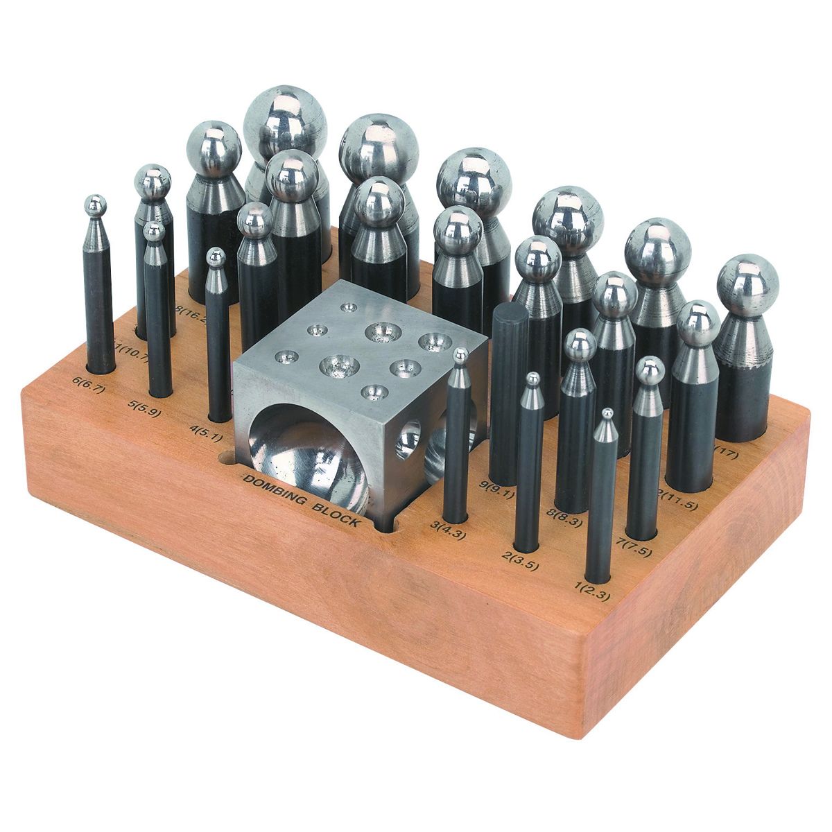 25 Piece Block and Punch Set L5735