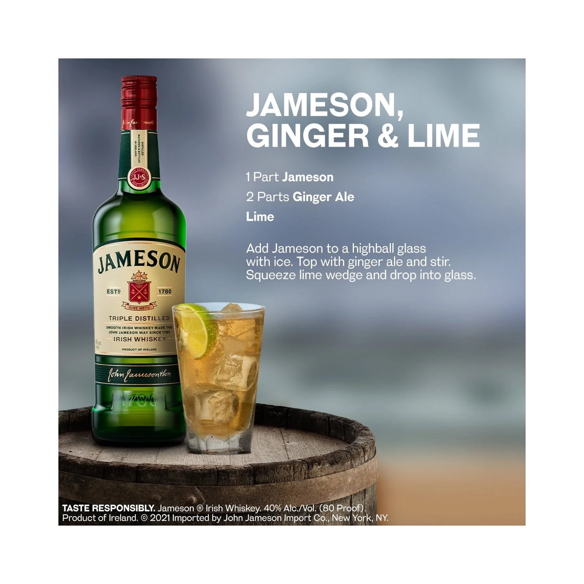 Irish Whiskey 1.75 L Bottle R2372