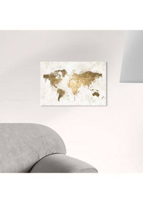White Gold Canvas Art M46839