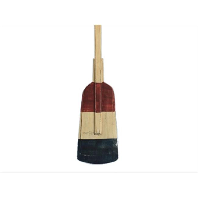 Decorative Wooden Rowing Oar With Hooks 50 in. V669619
