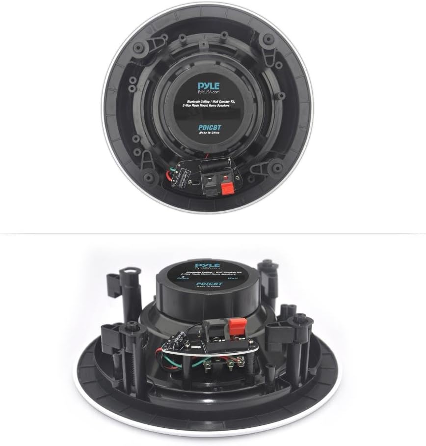 8” 4 Bluetooth 2-Way In-wall In-ceiling Speaker System with Polypropylene Cone & Tweeter Y550306