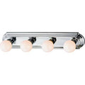 Chrome 4LT Bath Lightbar 24in O1819