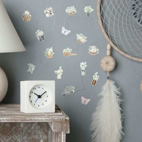 1000Pcs Green Christmas Tree Stickers S338