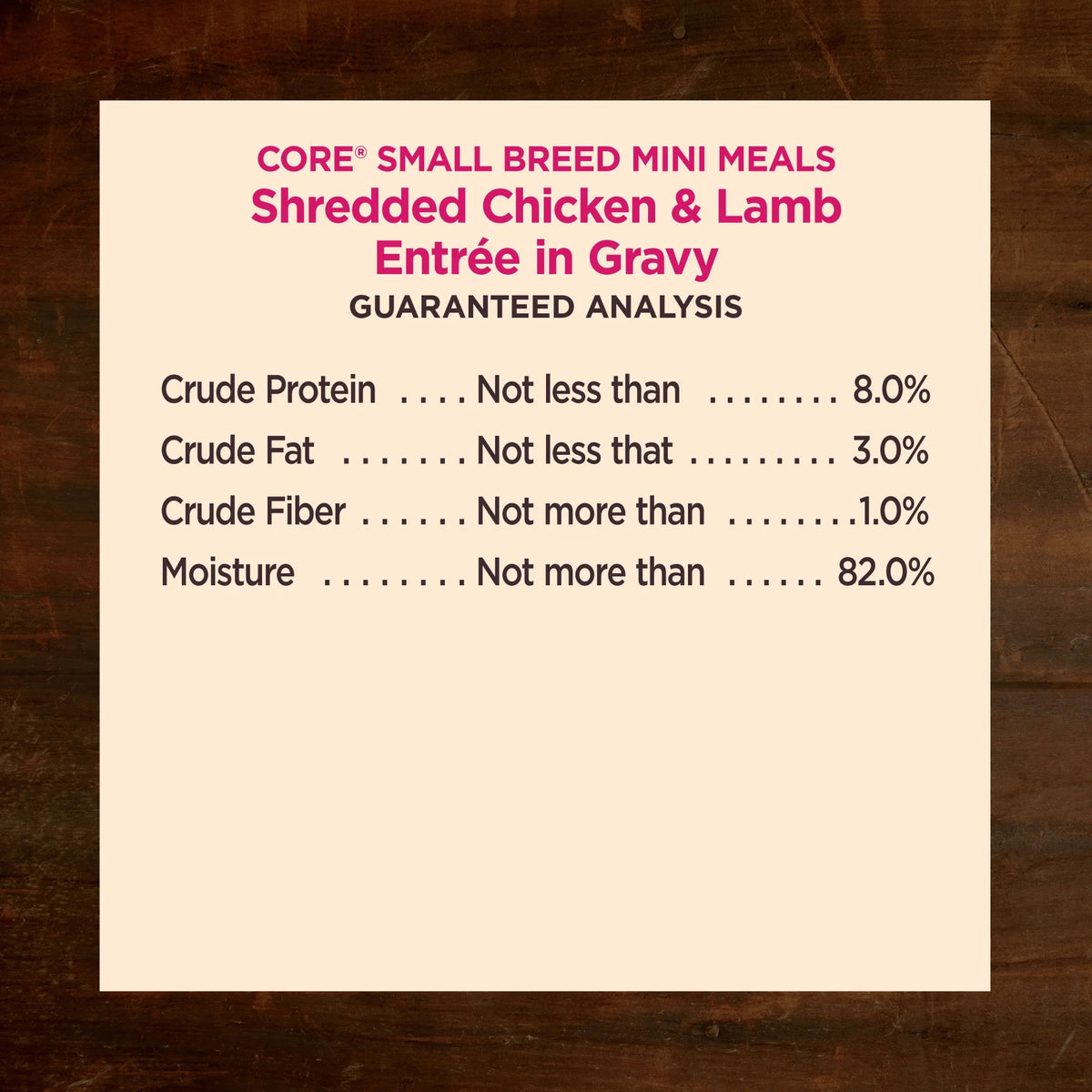 Grain Free Small Breed Wet Dog Food, Shredded Chicken & Lamb in Gravy, 3-Ounce (Pack of 12) O4017