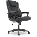 Black Bonded Leather Executive Chair R889
