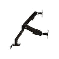 Black Dual Monitor Arm L1099