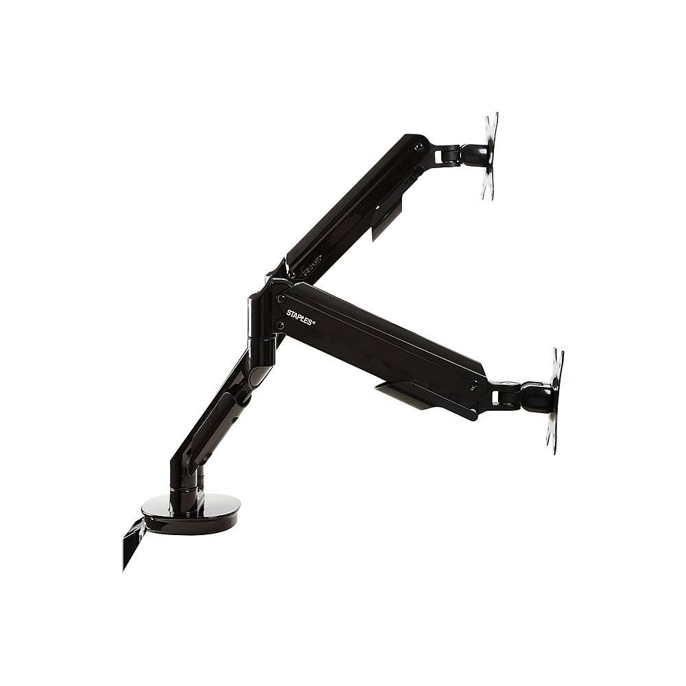 Black Dual Monitor Arm L1099