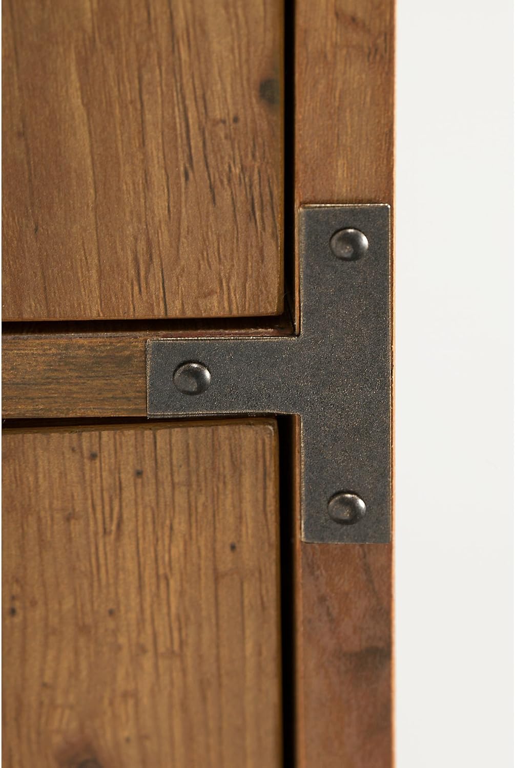 Vintage Golden Pine Lateral File Cabinet R6813
