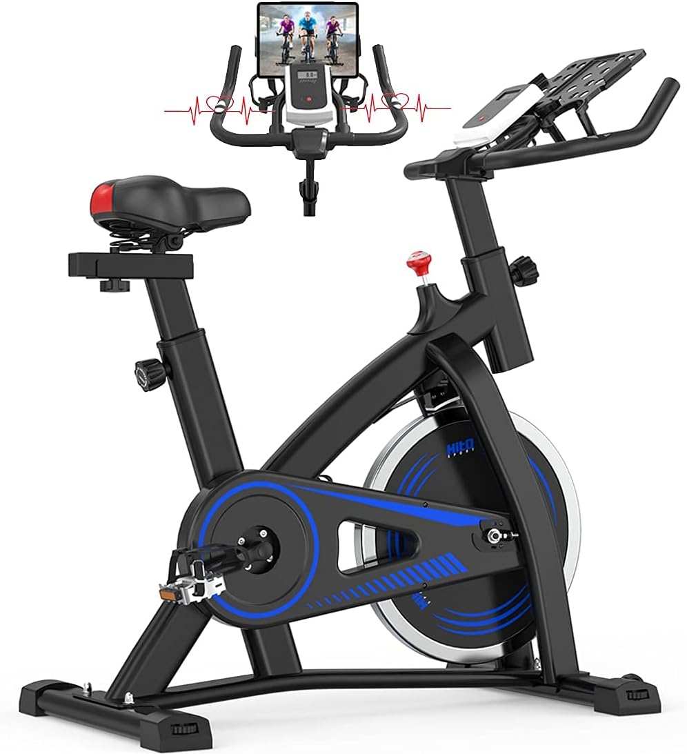 Stationary Exercise Bike with LCD Monitor V50213