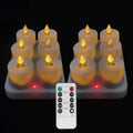 Rechargeable Led Flameless Candles with Remote & Timer G123305
