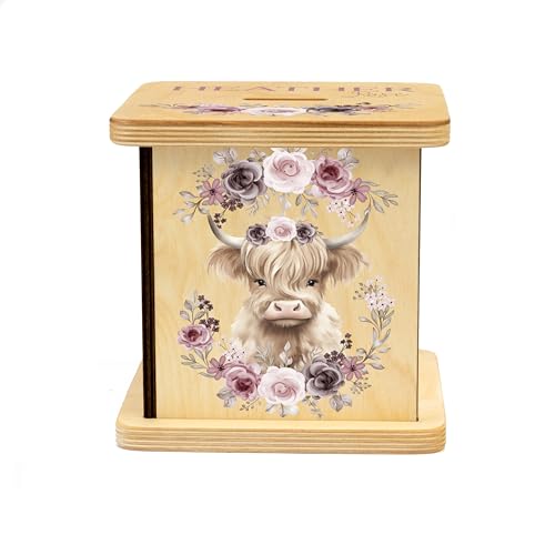 Wooden Piggy Bank W553829