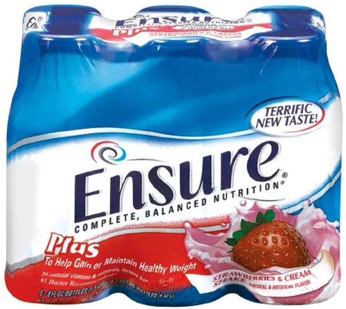 Strawberries & Cream 8 oz Nutritional Shake Case of 24 J1863