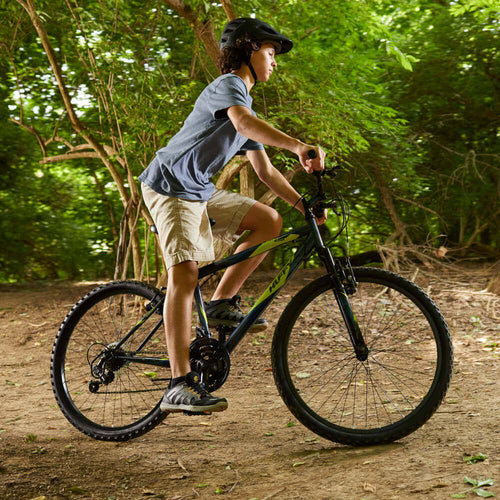24-26 inch 21-Speed Lightweight Dark Blue Hardtail Mountain Bike V44457