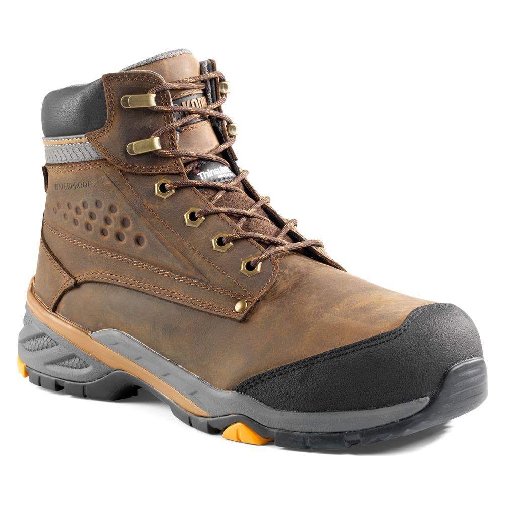 Brown Men's Size 11 Crusade Boots H387