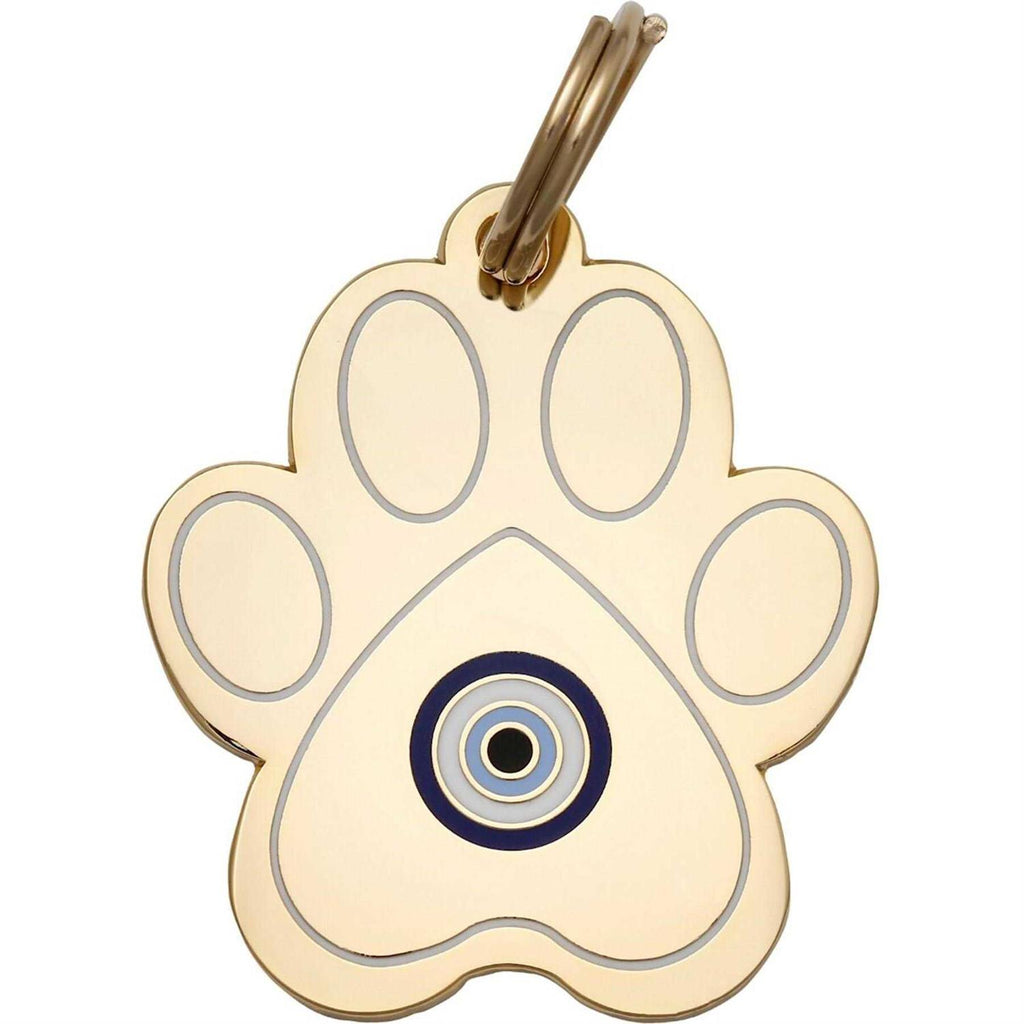 Evil Eye Paw ID Tag Z23999