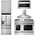 48 Propane Gas Range, Range Hood, Refrigerator, Dishwasher, Microwave Z41047