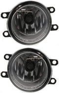 Fog Light Assembly for Toyota RAV4 2009-2012 Driver and Passenger Side Pair Halogen Round M880
